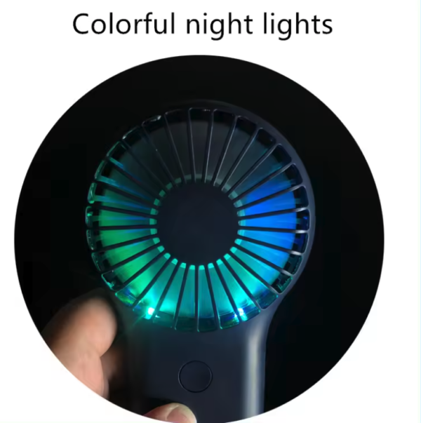 Handheld Fan Mini with Carabiner (Slim Design)