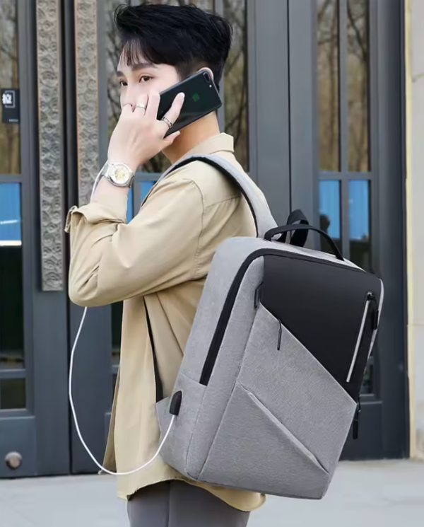 Laptop Backpack Diagonal Zip
