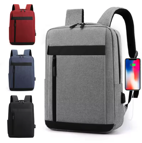 Laptop Backpack Vertical Zip