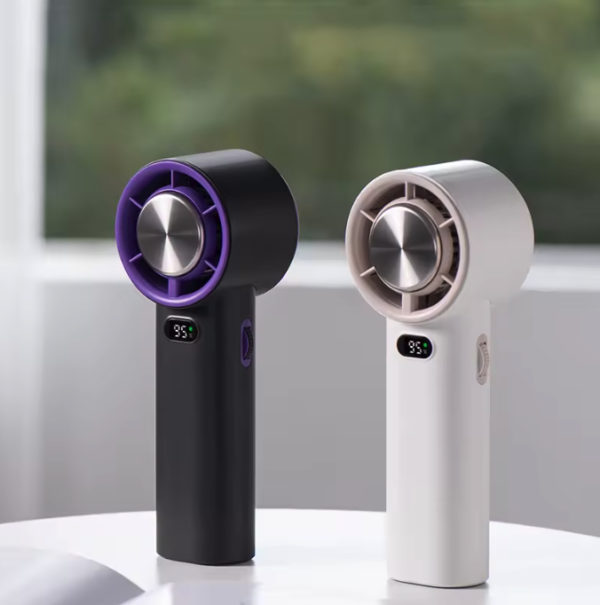 Handheld Fan with Cooling Pad